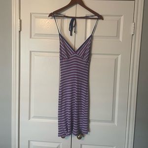 Tie-back Halter Dress